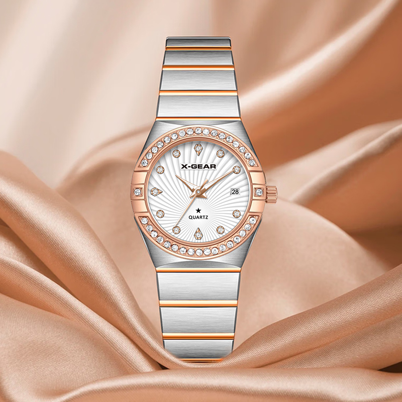 Luxury X I Watch - Lüks Trendy Bayanlar Kuvars Saat Su