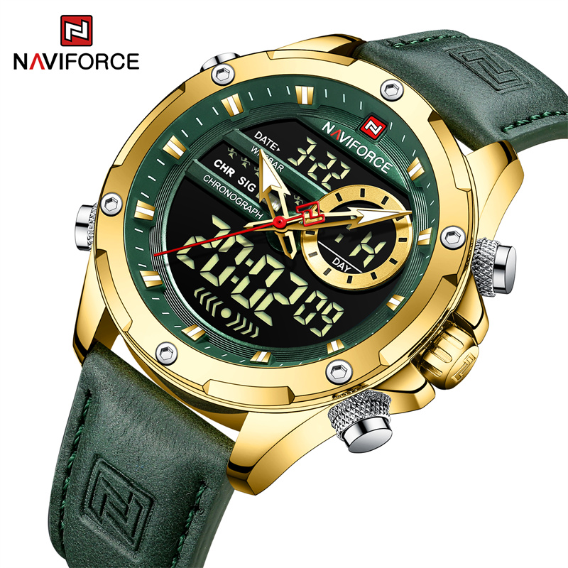 Luxury Watch Name - Naviforce Mens bilek saatler 2022 üst