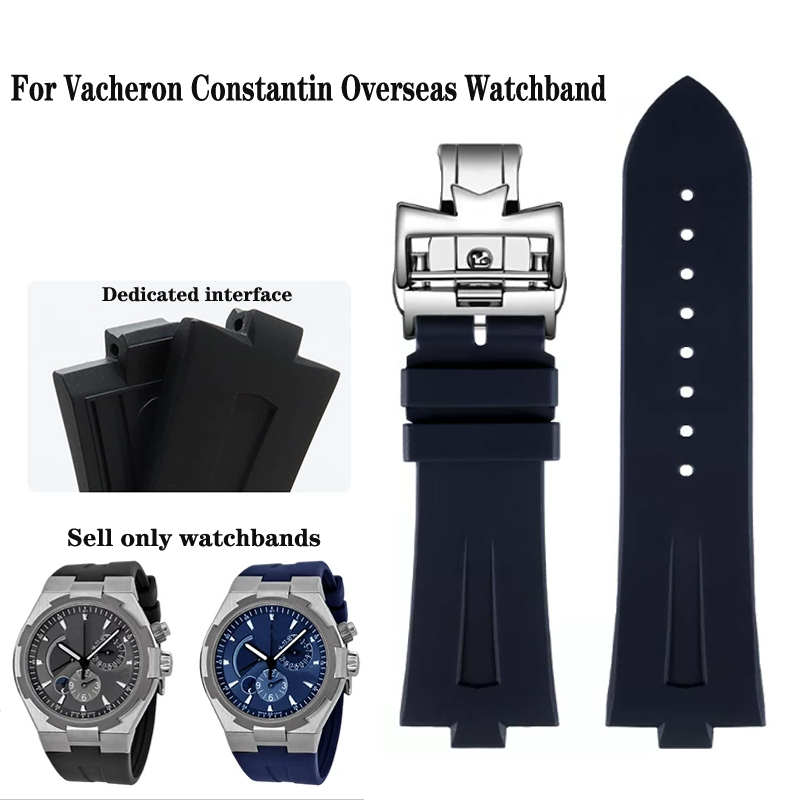 Luxury Watch Vacheron Constantin - Silikon Kauçuk Saat Kayışı Vacheron Constantin