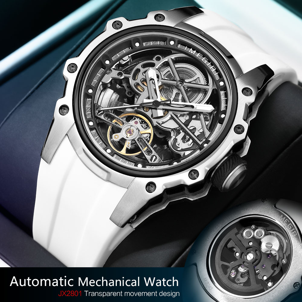 Luxury Watch Hublot - MEGIR Spor Otomatik Mekanik İzle Erkekler