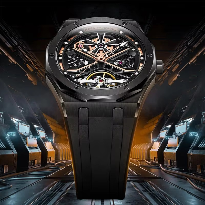 Luxury Watch Hublot - Mark Fairwhal Moda Tourbillon Izle erkek