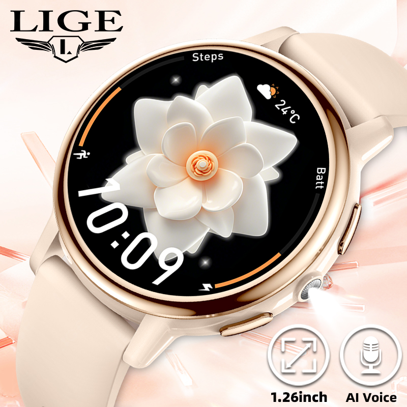 Luxury Watch On Wrist - 2026 LIGE Kadın Akıllı Saat Lüks