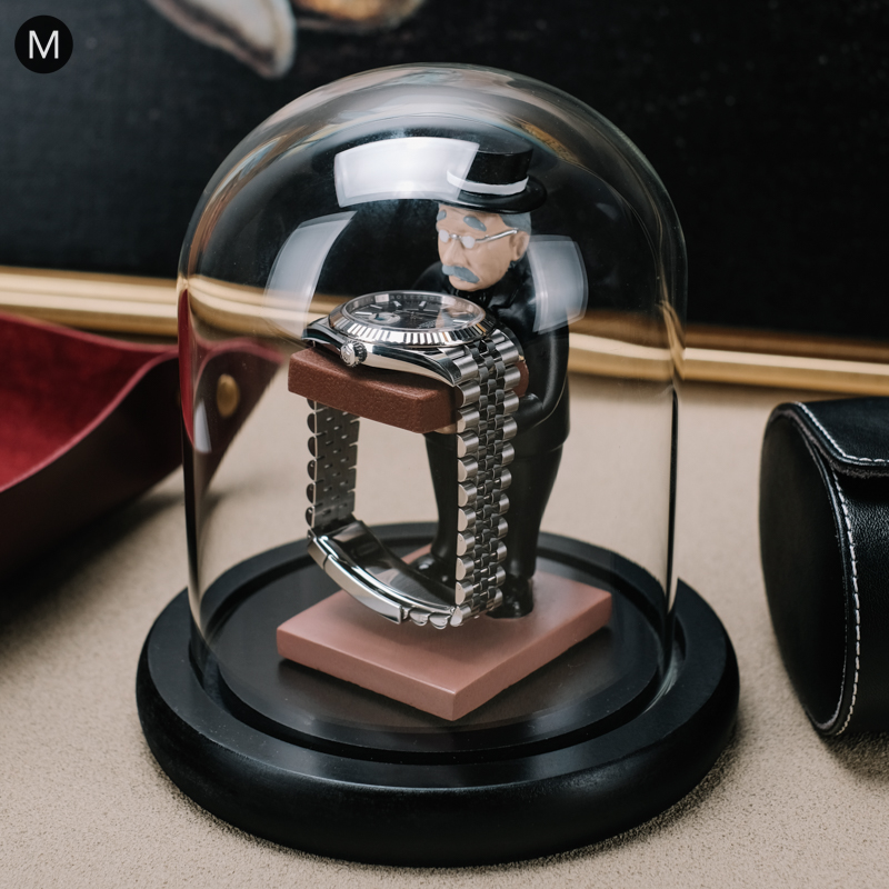 Luxury Watch Holder - Masa Vintage saat tutucu organizatör durumda