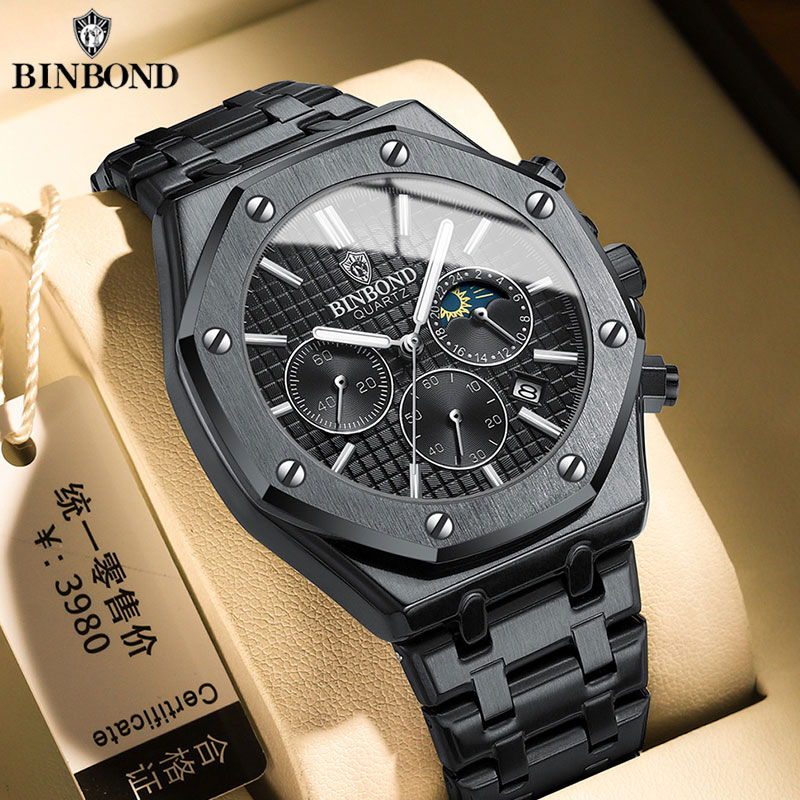 Luxury Watch Hublot - BINBOND Kaliteli Erkek Izle Lüks Yüksek