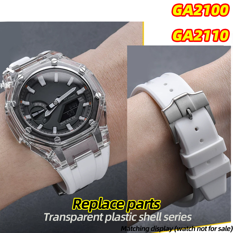 Casio Watch G-Shock Ga-2100 - GA-2100 Modifiye Kauçuk çerçeve Casio G-Shock