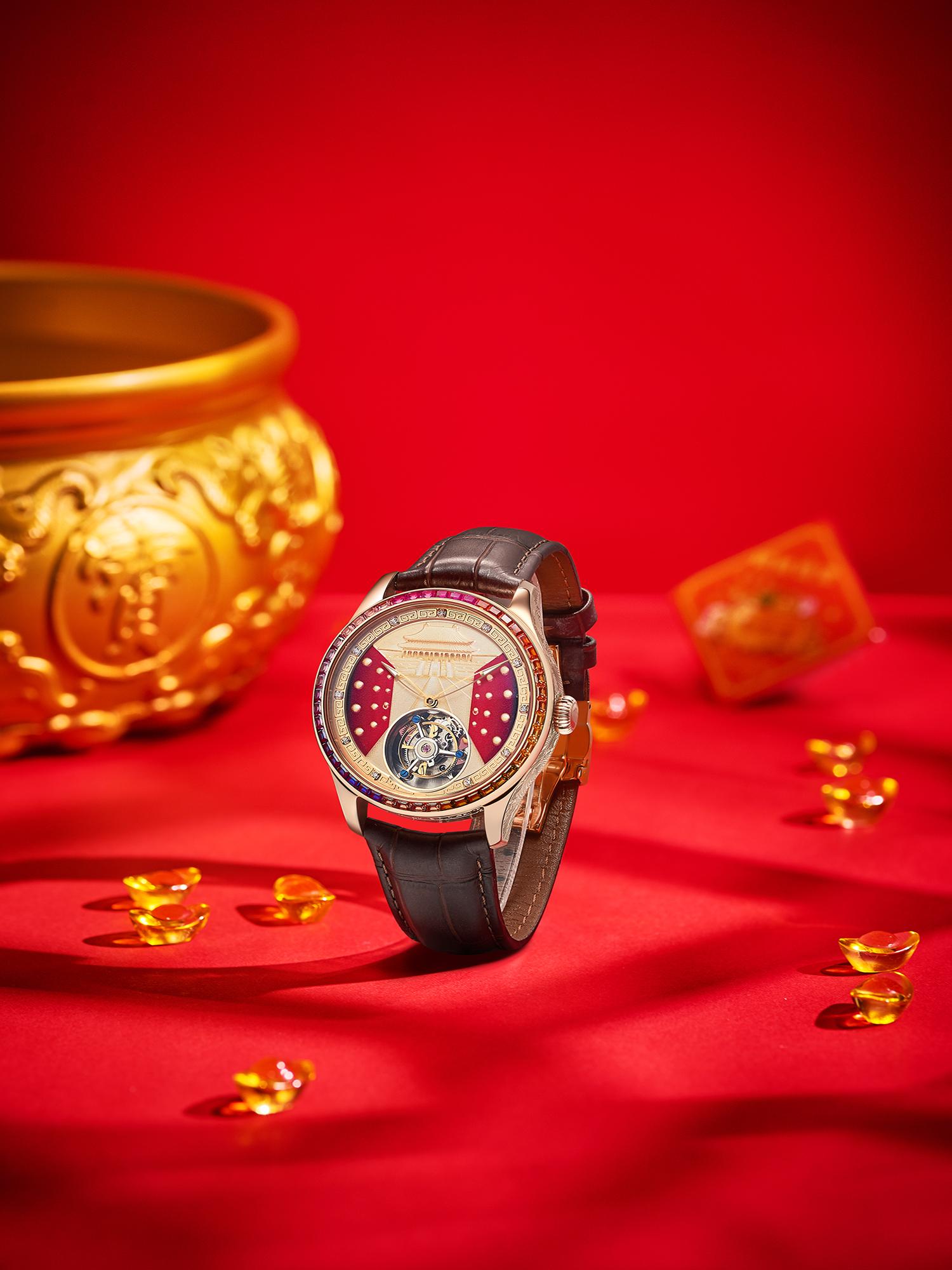 Luxury Watch Diamond - Otomatik mekanik mekanizmalı erkek saati, yapay
