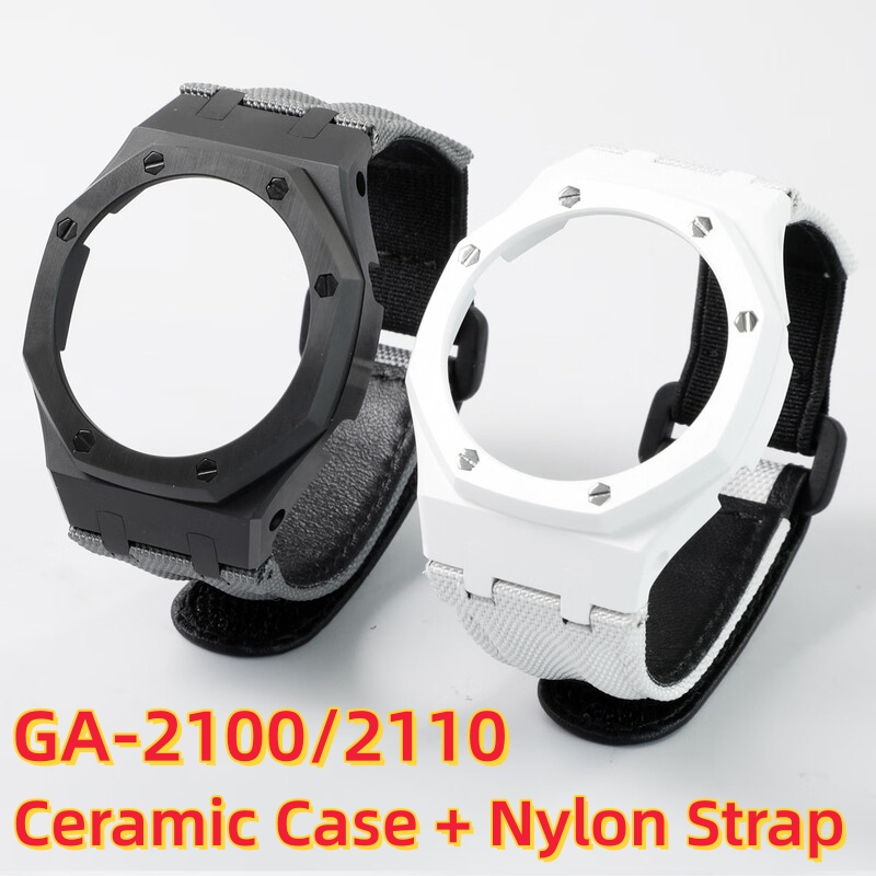 Casio Watch G-Shock Ga-2100 - 2100 mod kiti Seramik saat Kasası