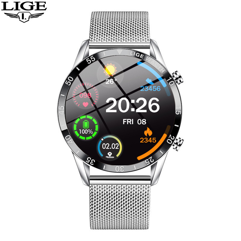 Luxury Watch On Wrist - LIGE 2026 Akıllı Saat Lüks Spor
