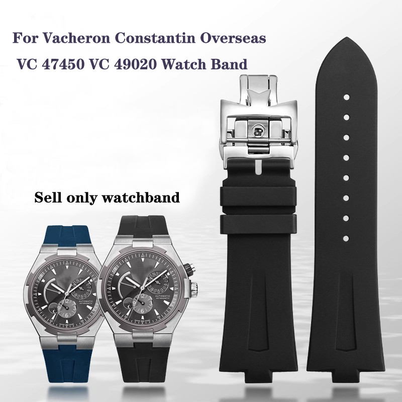 Luxury Watch Vacheron Constantin - Silikon kauçuk saat kayışı Vacheron Constantin