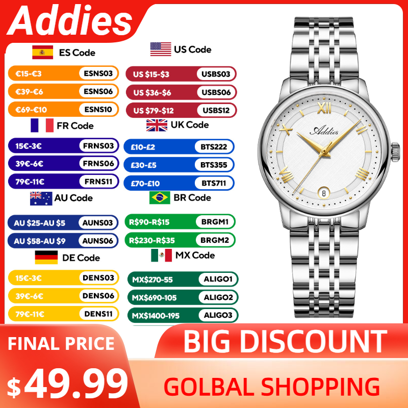 Luxury Watch For Women - Addies Yeni Lüks Kadın Saatleri 31mm