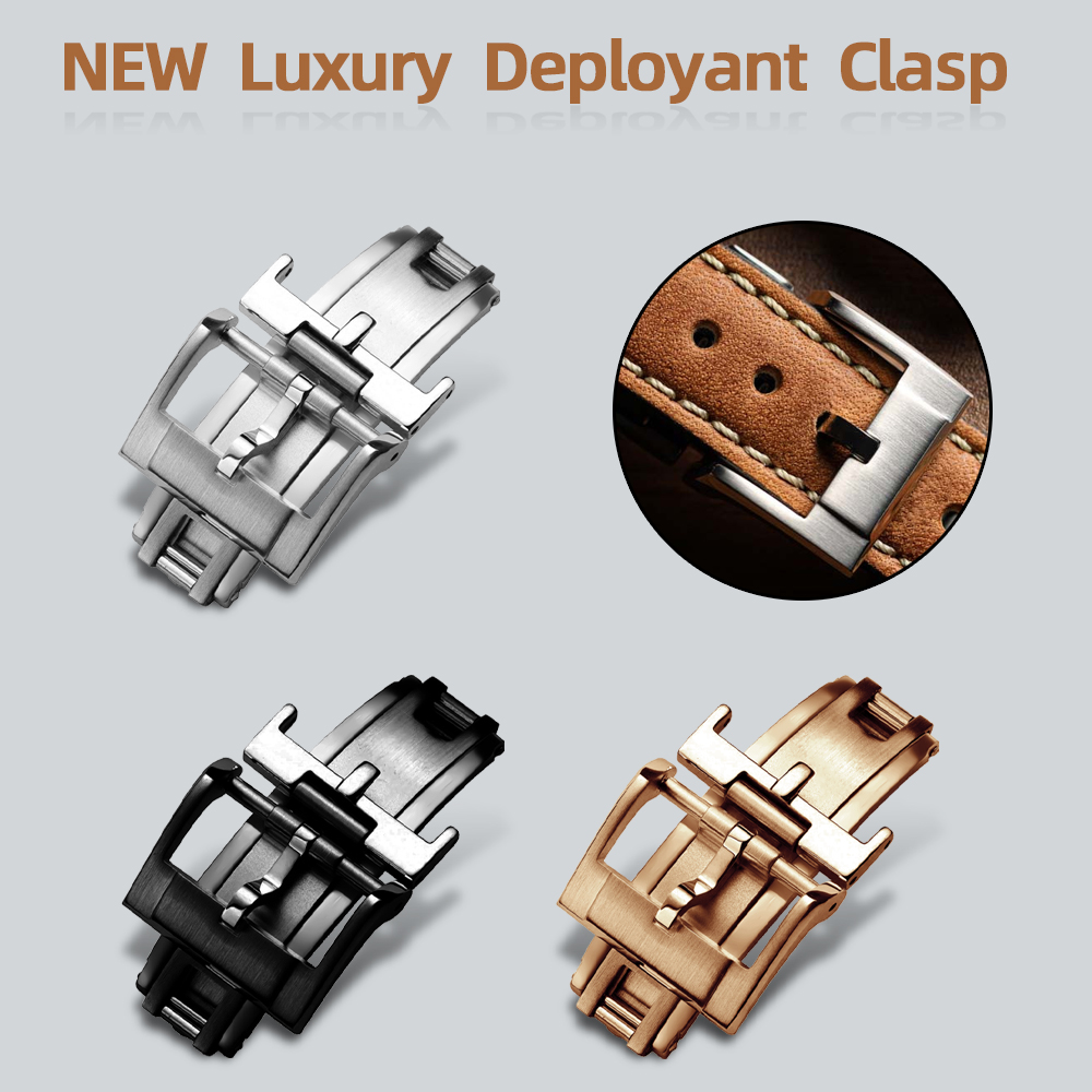 Luxury Watch Name - YENI Lüks Deployant Toka 16mm 18mm
