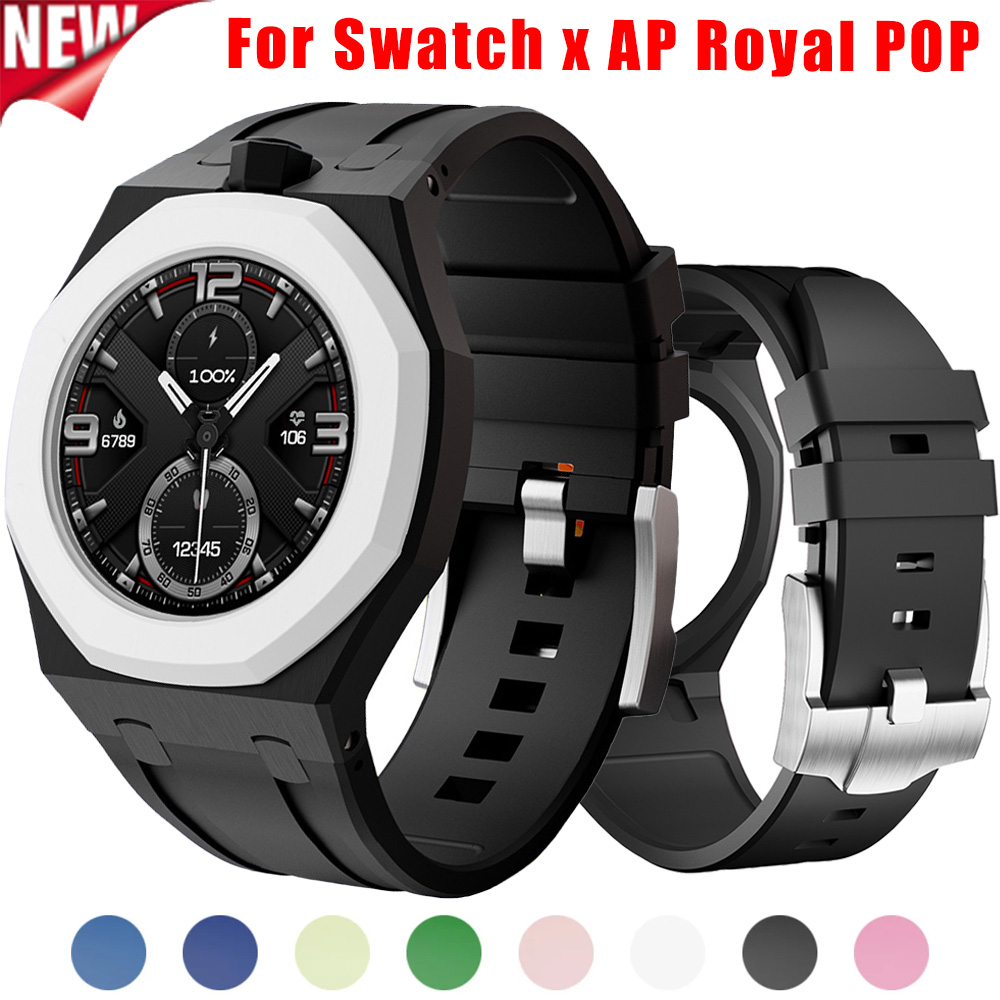Luxury X I Watch - Swatch X AP Royal Pop Band