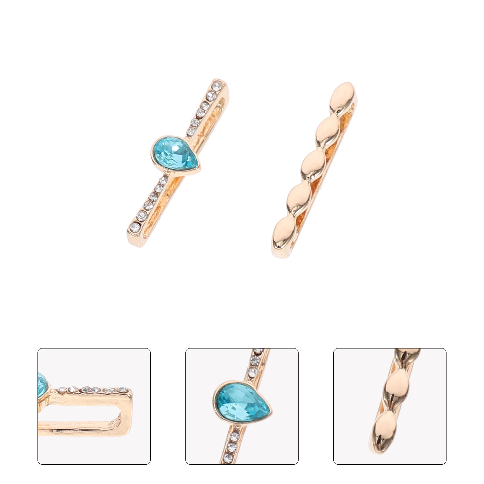 Luxury Watch Nice - 2 Adet Lüks Saat Kayışı Halkası,