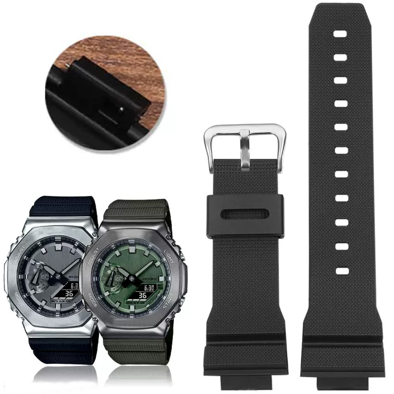 Casio Watch G-Shock Ga-2100 - Kauçuk saat kayışı Casio G-Shock GM2100