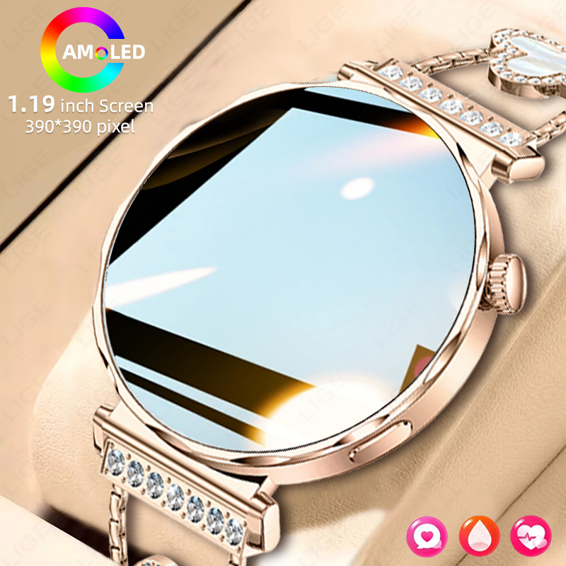 Luxury Watch On Wrist - LIGE Lüks Akıllı Saat Kadınlar İçin
