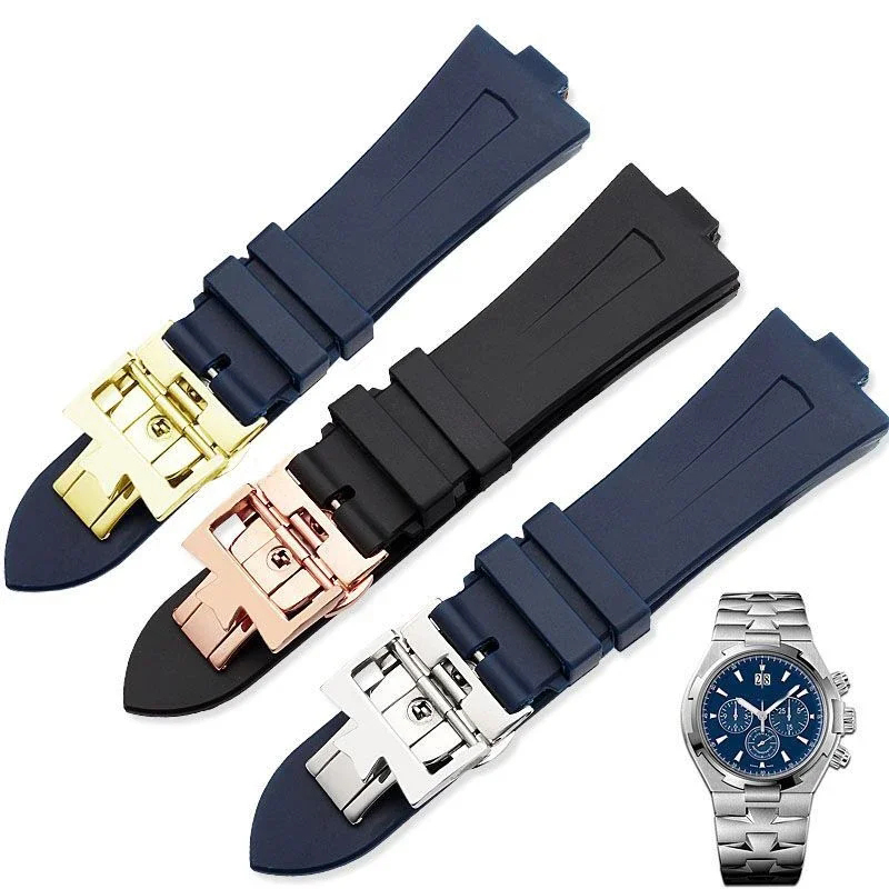 Luxury Watch Vacheron Constantin - Kauçuk Silikon saat kayışı Vacheron Constantin