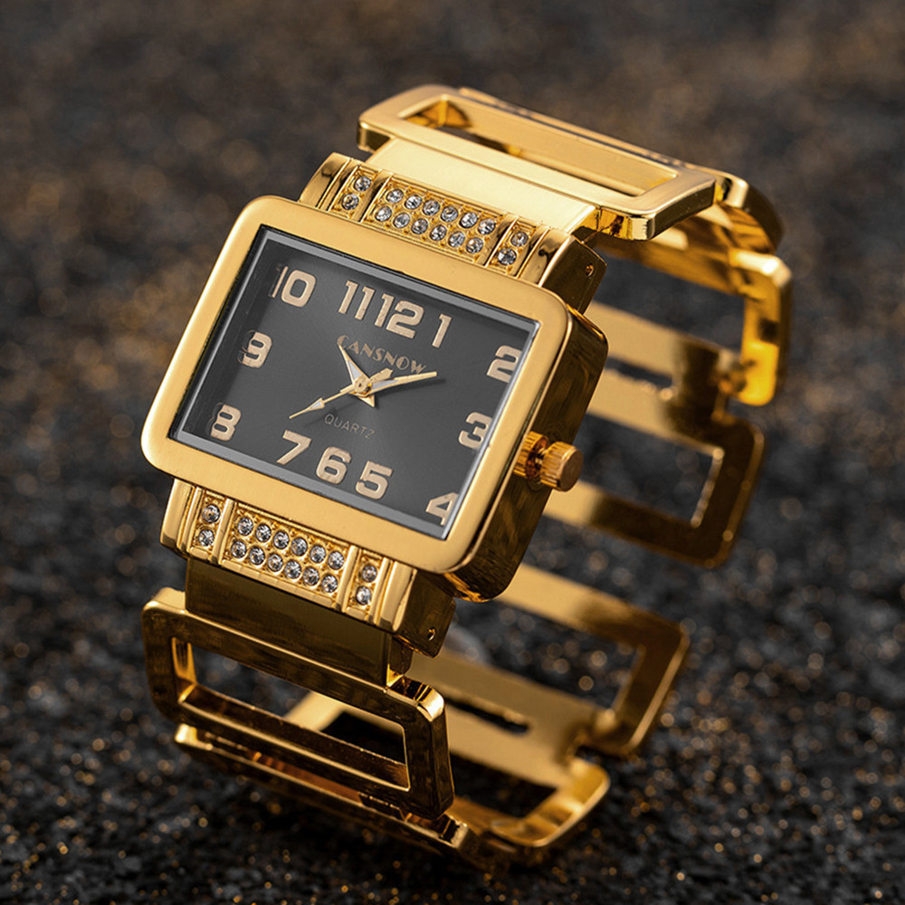 Cansnow Dikdörtgen Bayanlar Ko - Luxury Watch Diamond incelemesi ve fiyatı