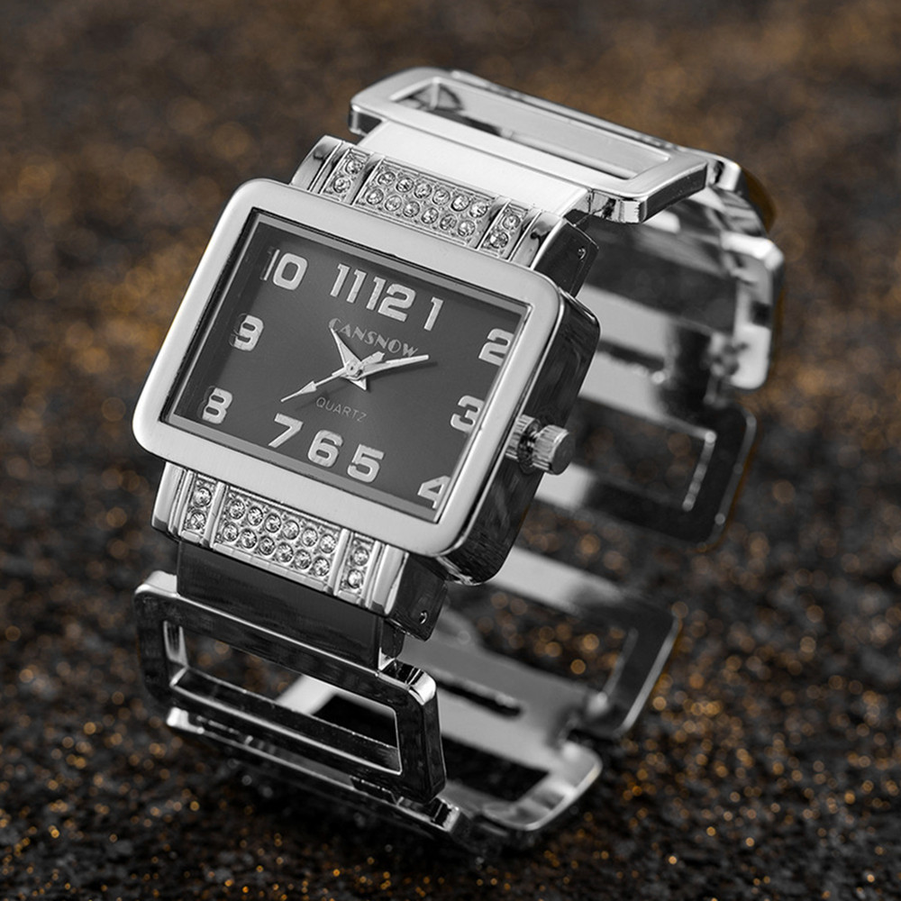 Cansnow Dikdörtgen Bayanlar Ko - Luxury Watch Diamond incelemesi ve fiyatı