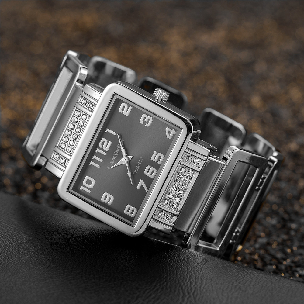 Cansnow Dikdörtgen Bayanlar Ko - Luxury Watch Diamond incelemesi ve fiyatı