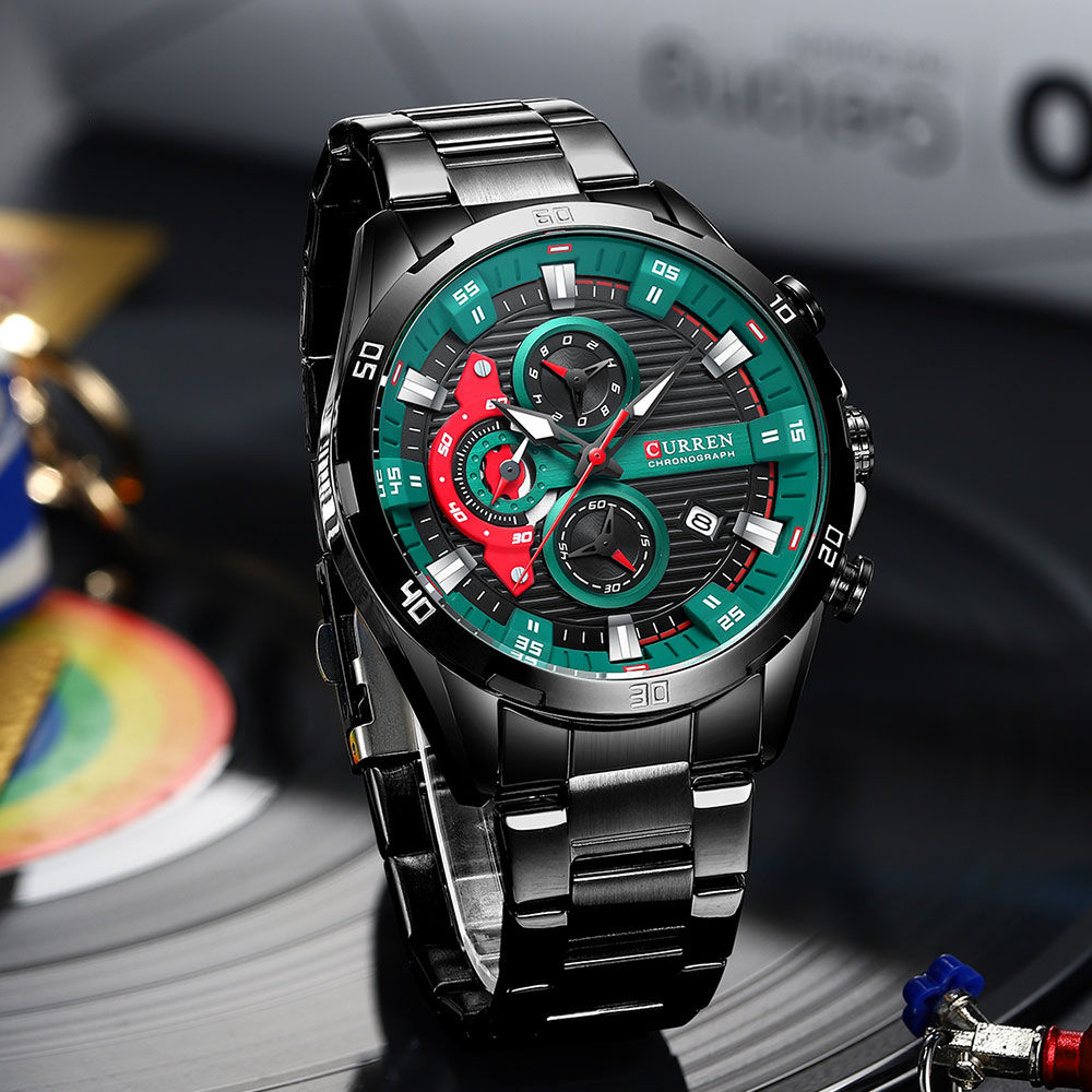 Saatler için erkekler CURREN a - Luxury Watch Name incelemesi ve fiyatı