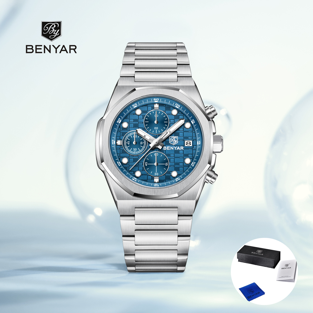 2025 Yeni BENYAR Erkek Saatler - Luxury Watch Holder incelemesi ve fiyatı