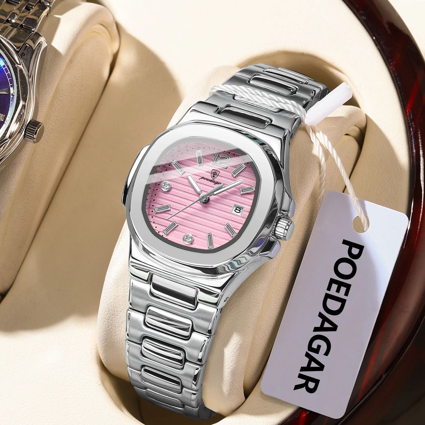 POEDAGAR Kare Moda Kadın Kol S - Ladies Luxury Watch incelemesi ve fiyatı