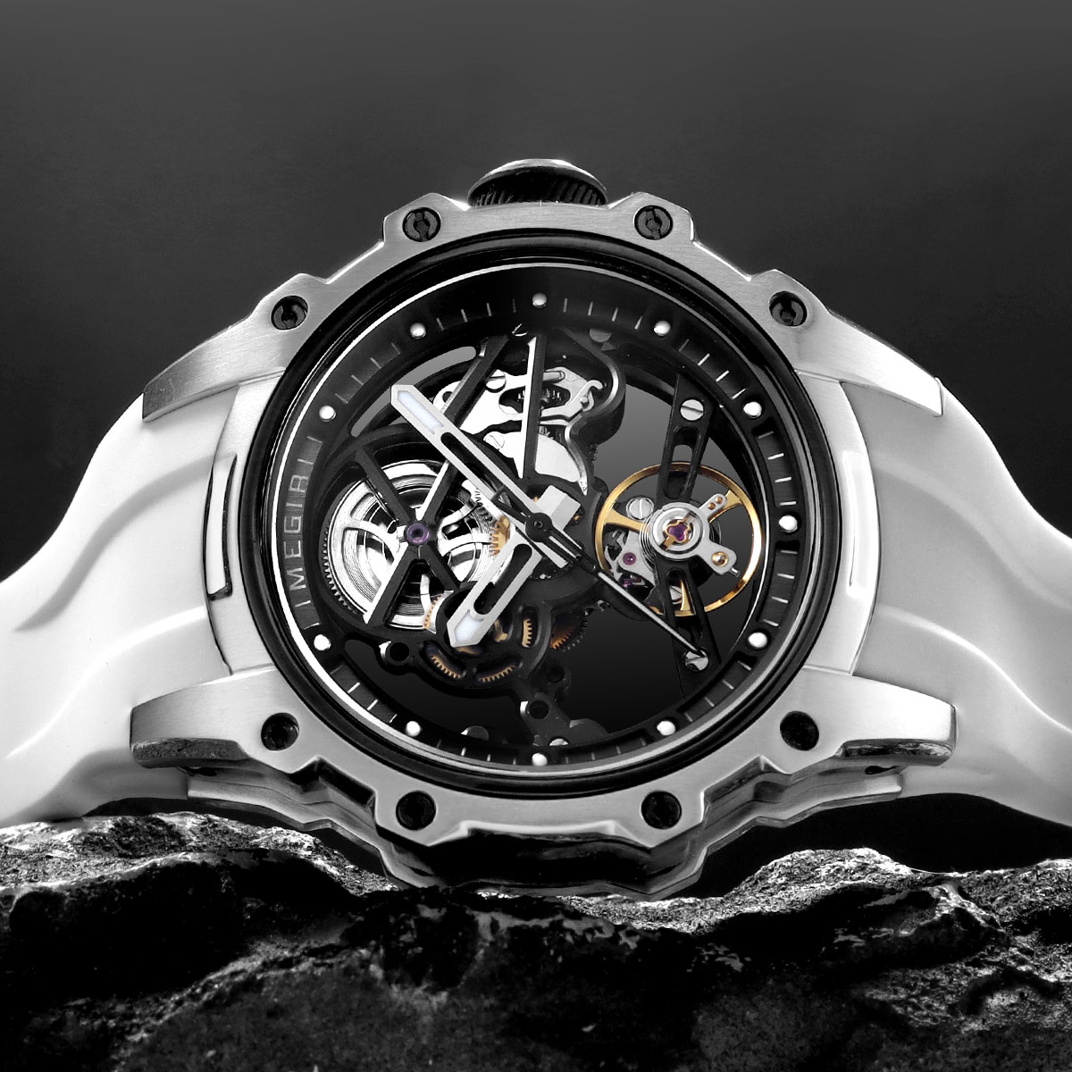 MEGIR Spor Otomatik Mekanik İz - Luxury Watch Hublot incelemesi ve fiyatı