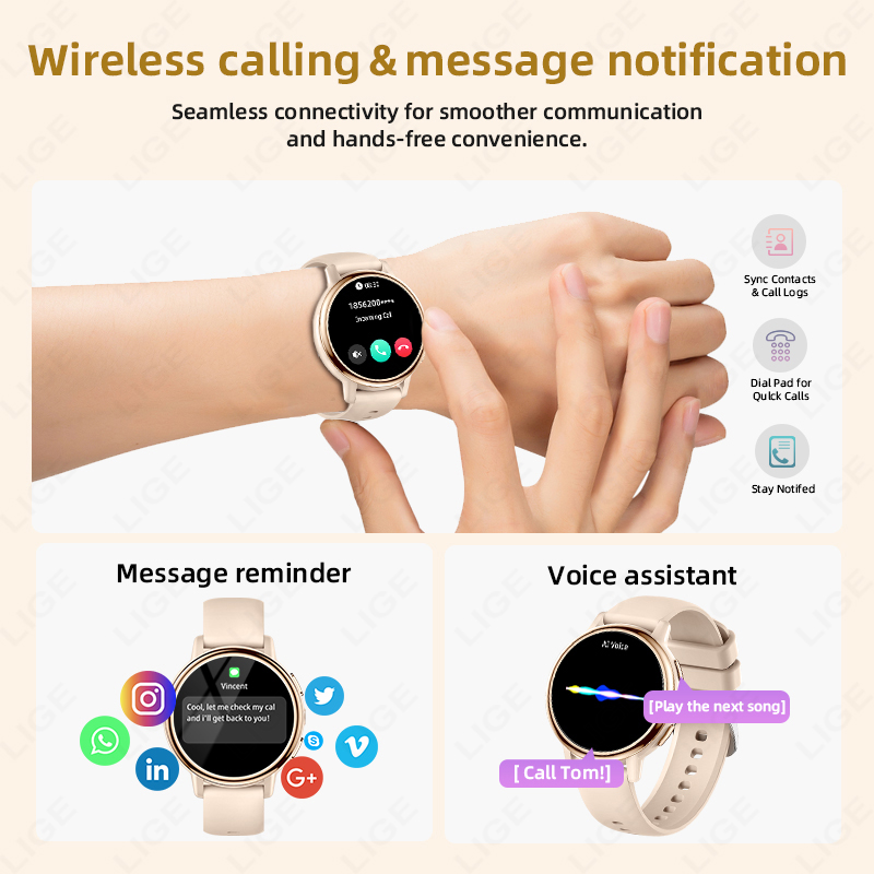 2026 LIGE Kadın Akıllı Saat Lü - Luxury Watch On Wrist incelemesi ve fiyatı