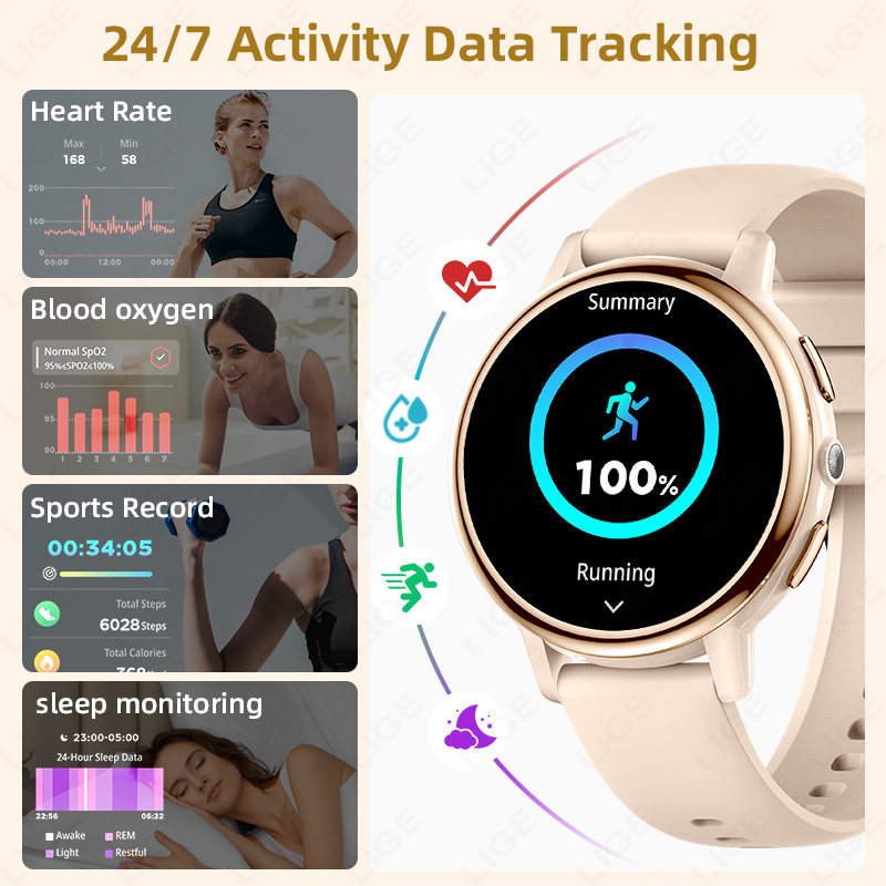 2026 LIGE Kadın Akıllı Saat Lü - Luxury Watch On Wrist incelemesi ve fiyatı