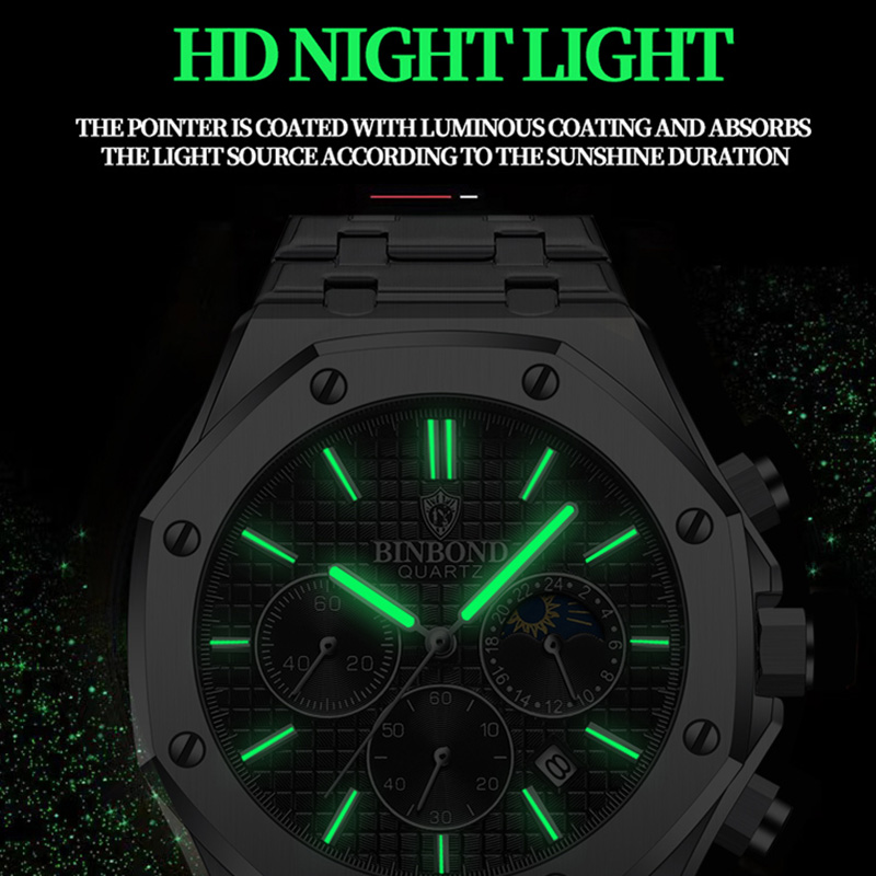 BINBOND Kaliteli Erkek Izle Lü - Luxury Watch Hublot incelemesi ve fiyatı
