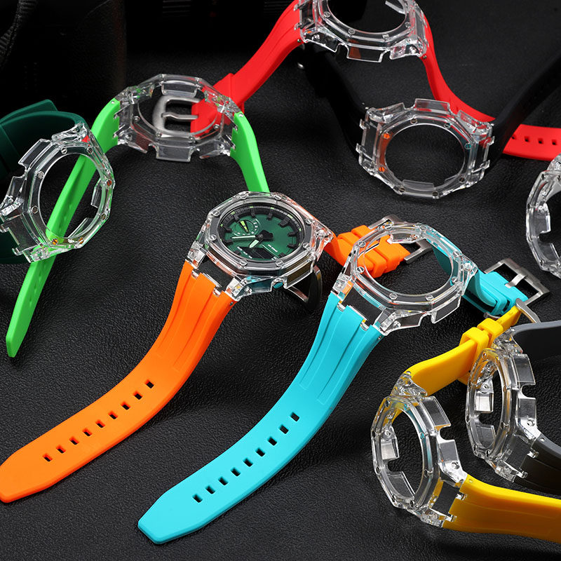 GA-2100 Modifiye Kauçuk çerçev - Casio Watch G-Shock Ga-2100 incelemesi ve fiyatı