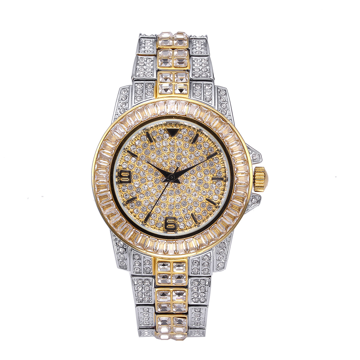 Lüks Tam Taş Kuvars Saatler Er - Luxury Watch For Women incelemesi ve fiyatı