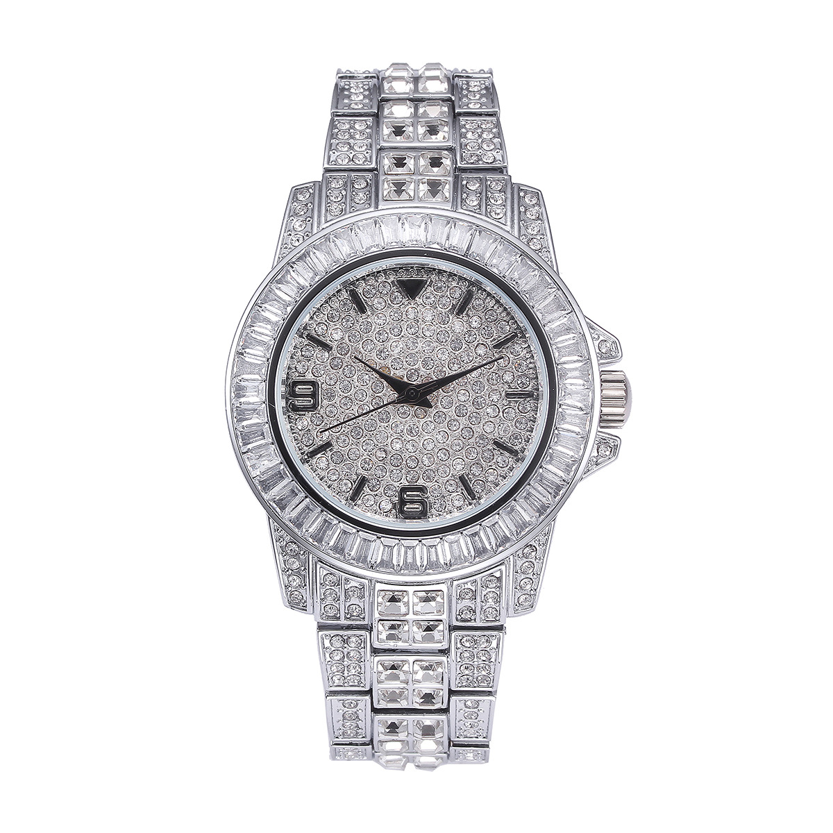 Lüks Tam Taş Kuvars Saatler Er - Luxury Watch For Women incelemesi ve fiyatı