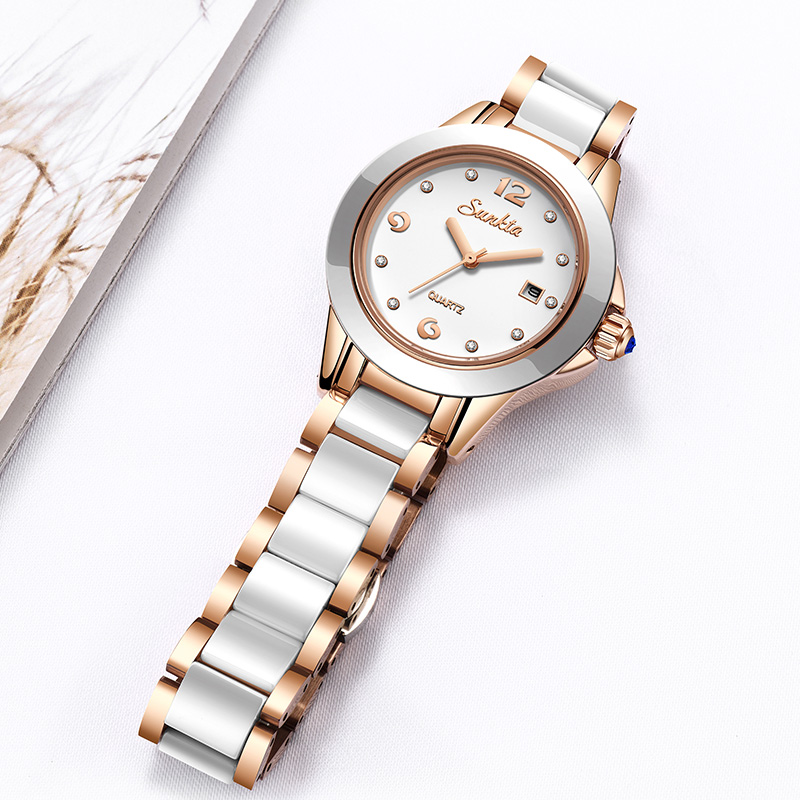 Sunkta Moda Rahat Kuvars Kadın - Ladies Luxury Watch incelemesi ve fiyatı