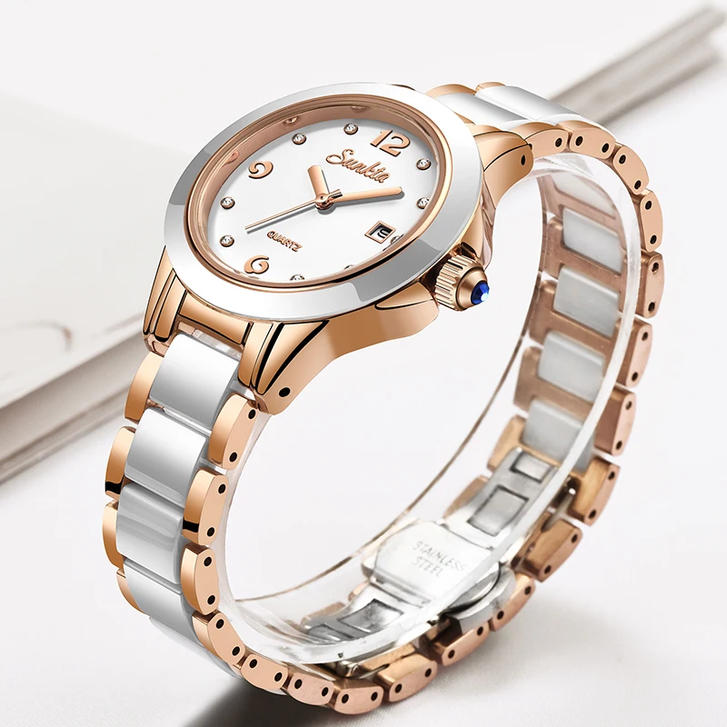 Sunkta Moda Rahat Kuvars Kadın - Ladies Luxury Watch incelemesi ve fiyatı