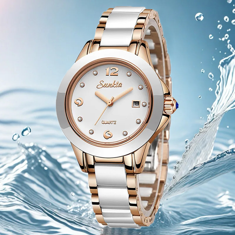 Sunkta Moda Rahat Kuvars Kadın - Ladies Luxury Watch incelemesi ve fiyatı