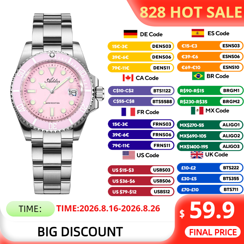 ADDIES 36mm 50m Su Geçirmez ka - Luxury Watch For Women incelemesi ve fiyatı