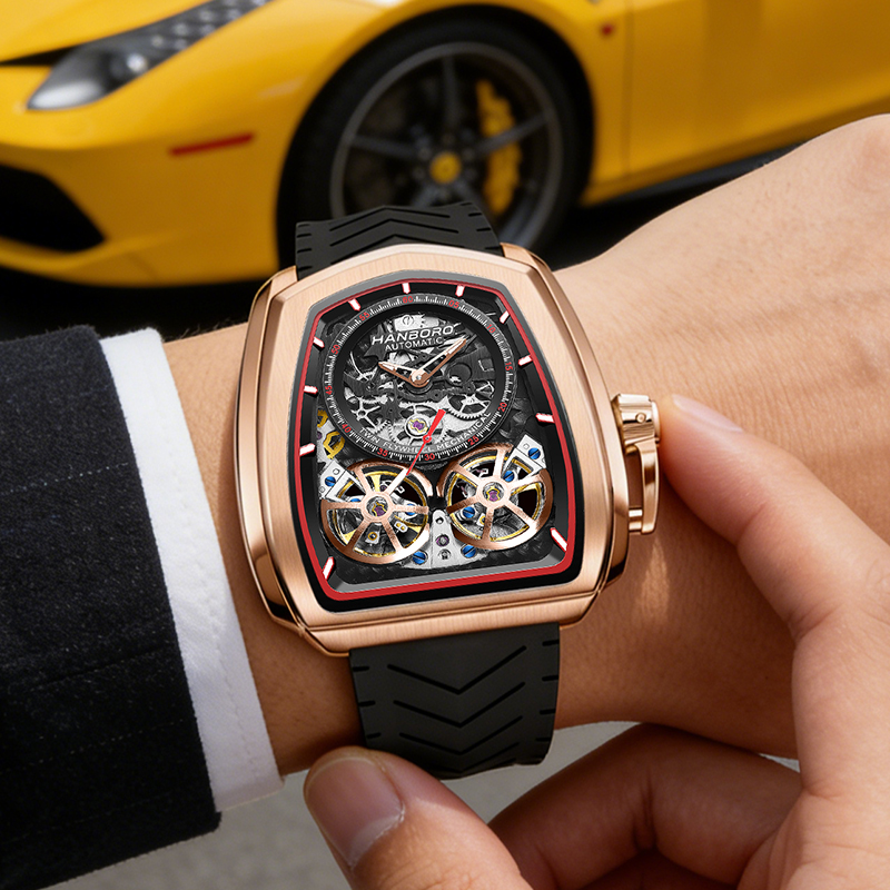 Çift Uçan Çarklı Oyuk Saat Erk - Luxury Watch Hublot incelemesi ve fiyatı
