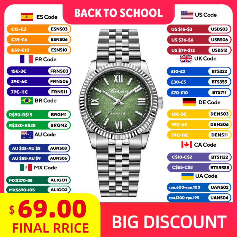 ADDIESDIVE Zarif Kadın Saati L - Luxury Watch For Women incelemesi ve fiyatı