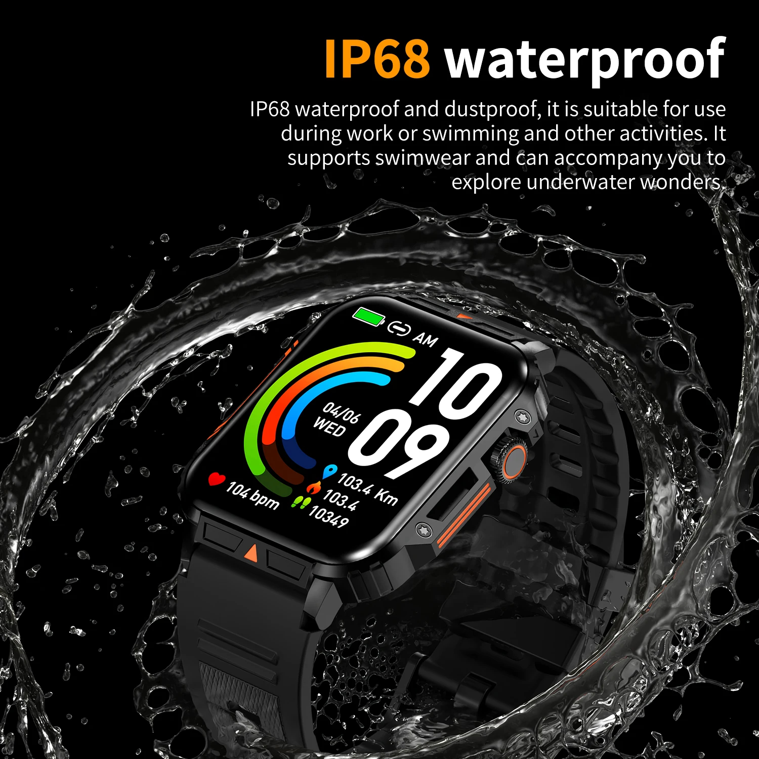 2026 Lüks Askeri Akıllı Saat E - Luxury Watch On Wrist incelemesi ve fiyatı