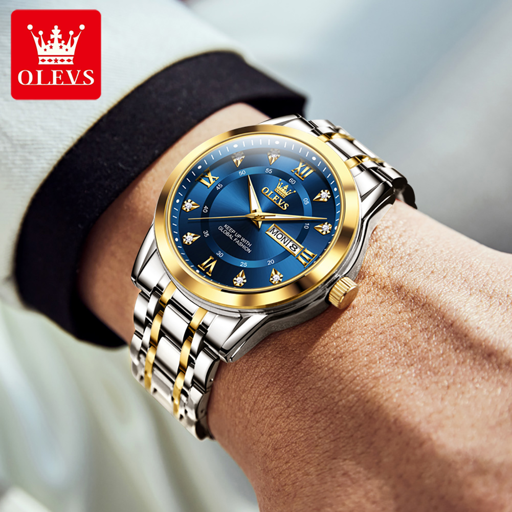OLEVS Marka Moda erkek saatler - Luxury Watch Name incelemesi ve fiyatı