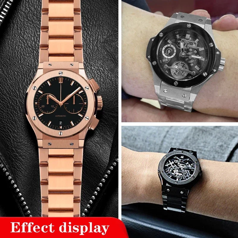 Hublot için katı paslanmaz çel - Luxury Watch Hublot incelemesi ve fiyatı