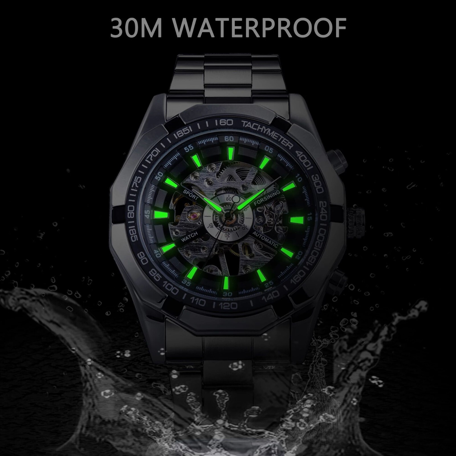FORSINING Marka Otomatik Kendi - Luxury Watch Nice incelemesi ve fiyatı