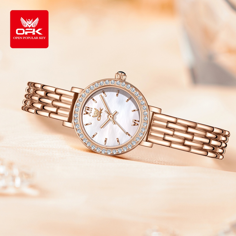 OPK 6063 Işık Lüks İzle Kadınl - Luxury Watch Diamond incelemesi ve fiyatı