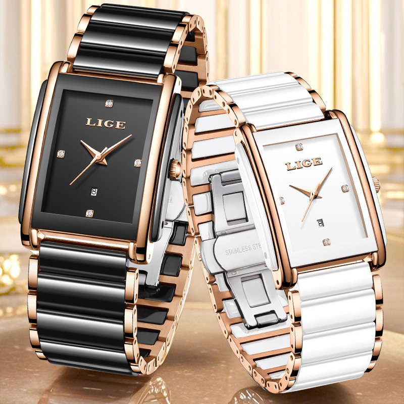 LIGE Moda Zarif kadın Saatleri - Luxury Watch Holder incelemesi ve fiyatı