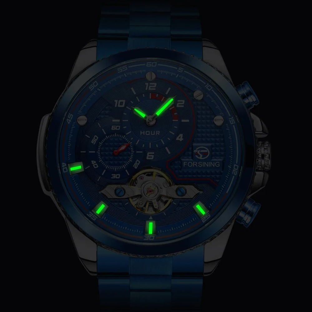 Lüks Marka Mavi Erkek Mekanik  - Luxury Watch Nice incelemesi ve fiyatı