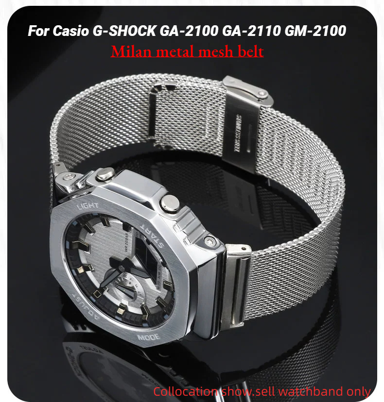 Milan metal örgü kemer Casio G - Casio Watch G-Shock Ga-2100 incelemesi ve fiyatı